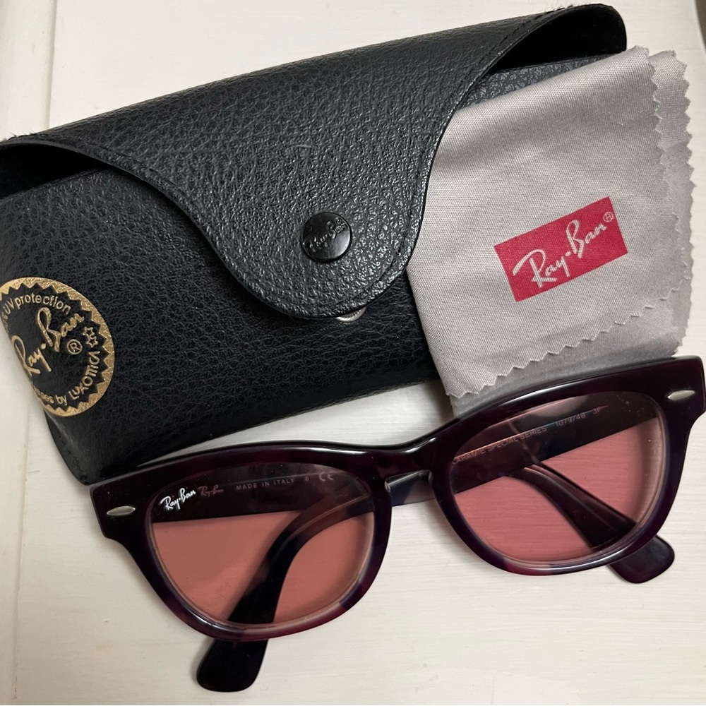 Ray-Ban 4169 1079/4B Laramie Special Series Purple-Reddish Frame Sunglasses